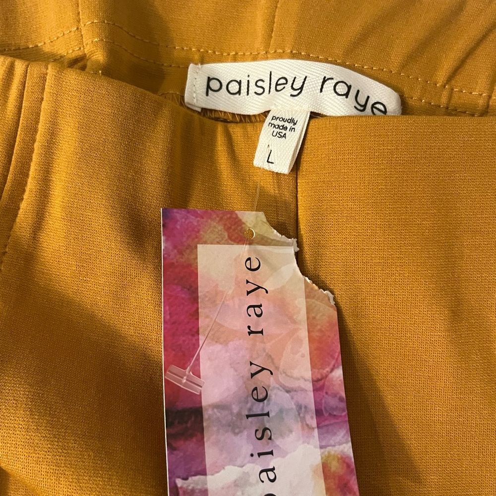 Mustard color | business casual | pants